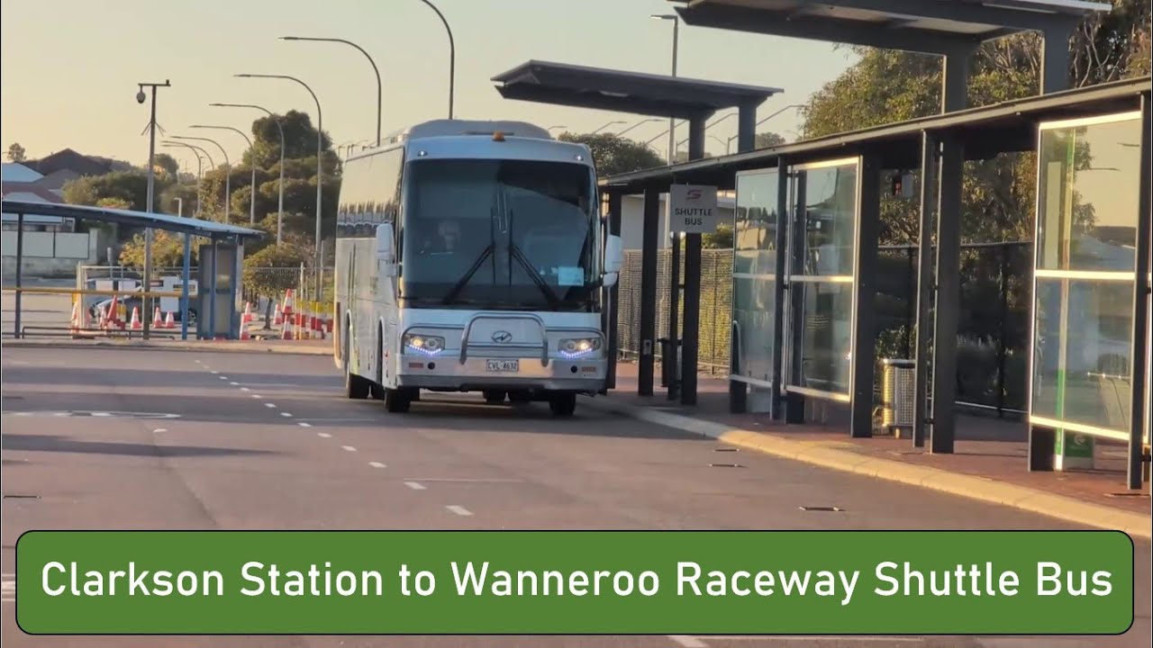 Clarkson Station to Wanneroo Raceway Shuttle Bus