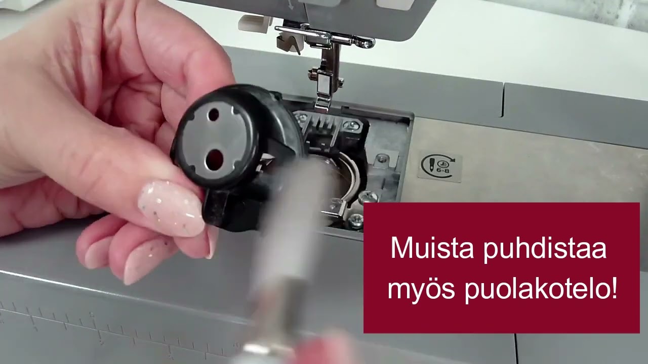 SINGER® Ompelukoneen ja saumurin kotihuolto