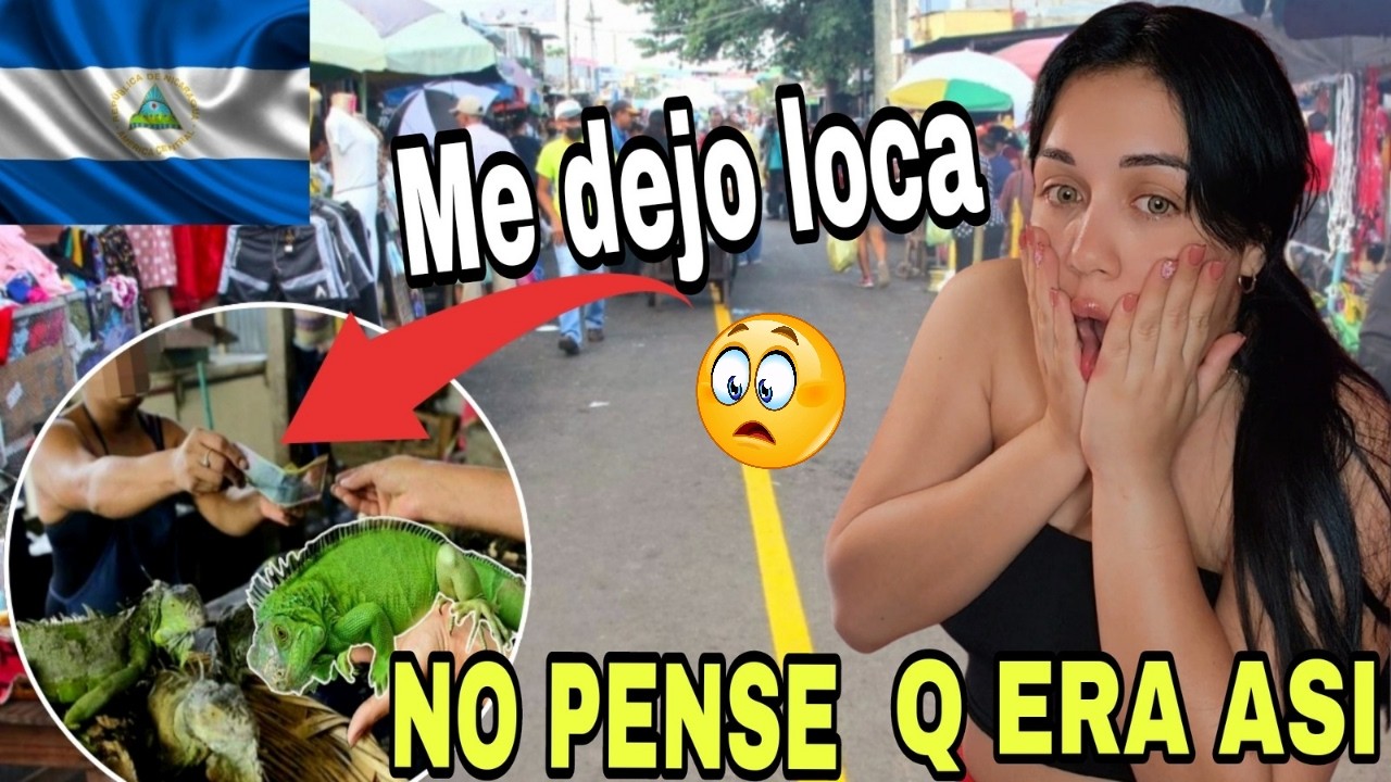 ASI ES EL MERCADO ORIENTAL 🇳🇮en Nicaragua,#CUBANAREACCIONA