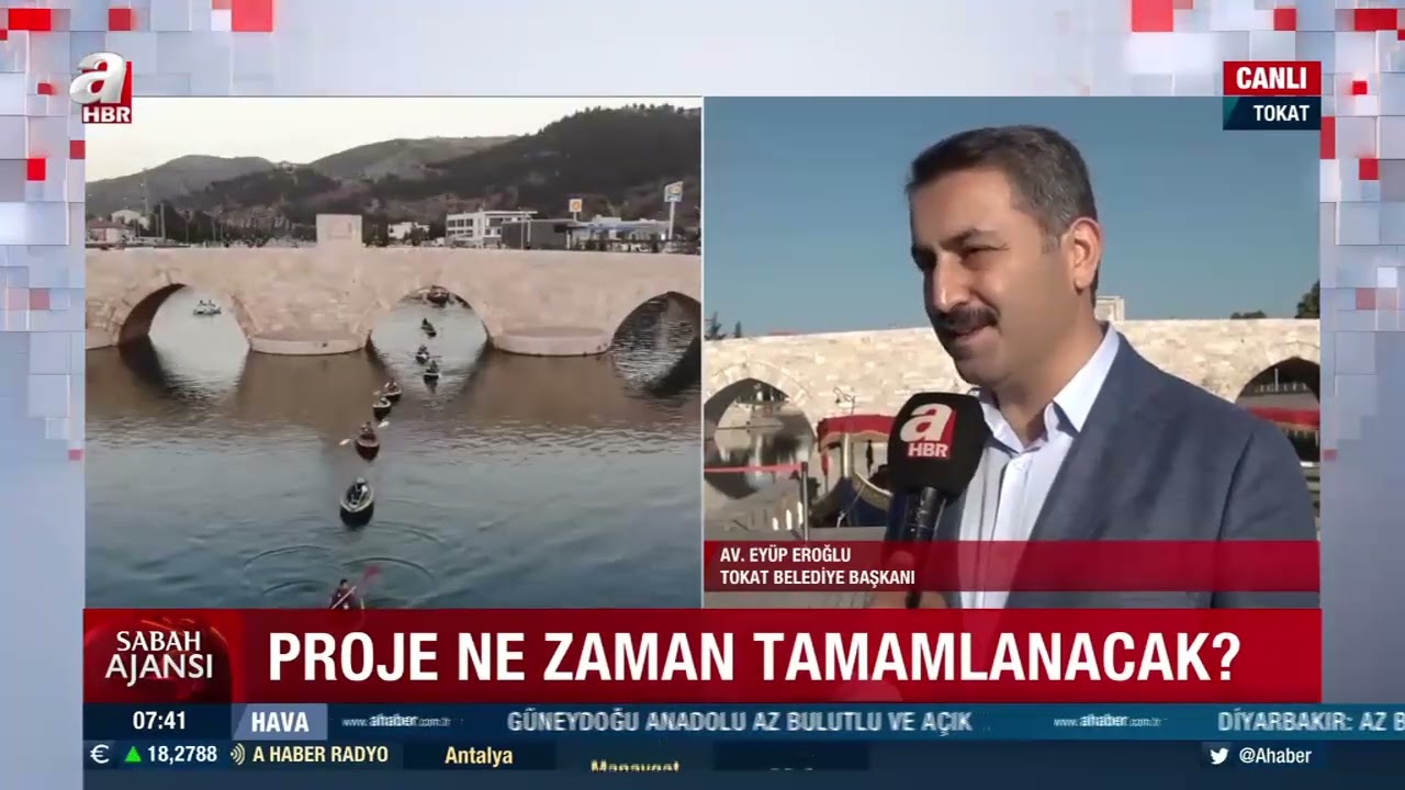 A Haber Canlı Yayını - Kanal Tokat Projesi