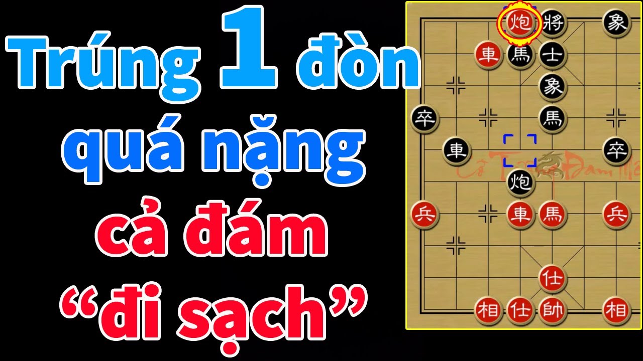 Dính Đúng 1 Đòn Mà Cả Đám Nằm Ngổn Ngang - Trận Cờ Tướng Cùng Cực Của Sự Tàn Ác