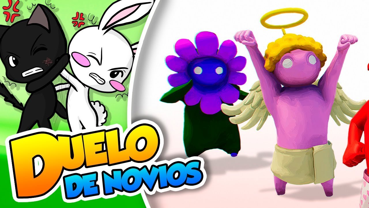 ¡FLORECED! |#95| Duelo de novios (Gang Beasts) Naishys y Dsimphony