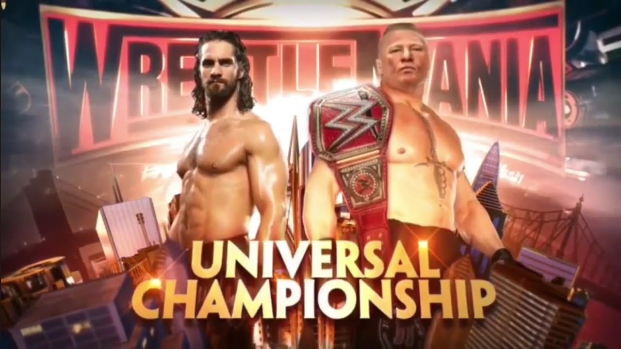WWE WrestleMania 35 - Official Match Card HD