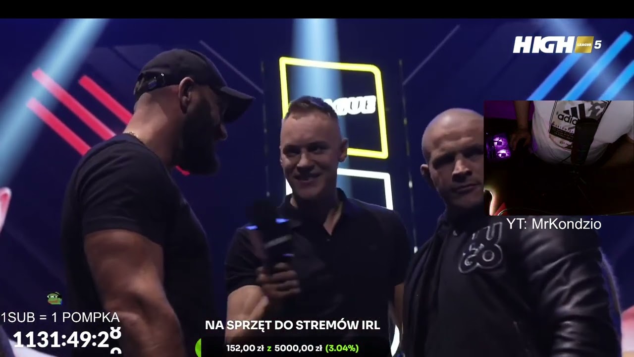 F2F:DAWID ZAŁĘCKI VS PSYCHO 1 KONFERENCJA HIGH LAGUE 5