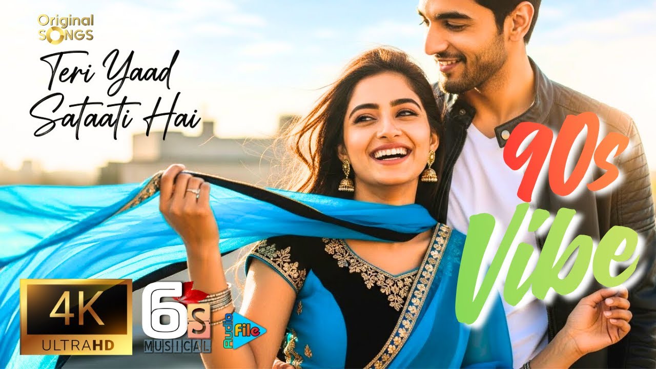 Teri Yaad Sataati Hai 😍 | New Bollywood Romantic Song | Joyful 90s Vibe