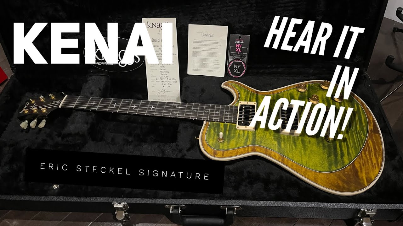 KNAGGS KENAI TS ERIC STECKEL SIGNATURE - BLUES ROCK!