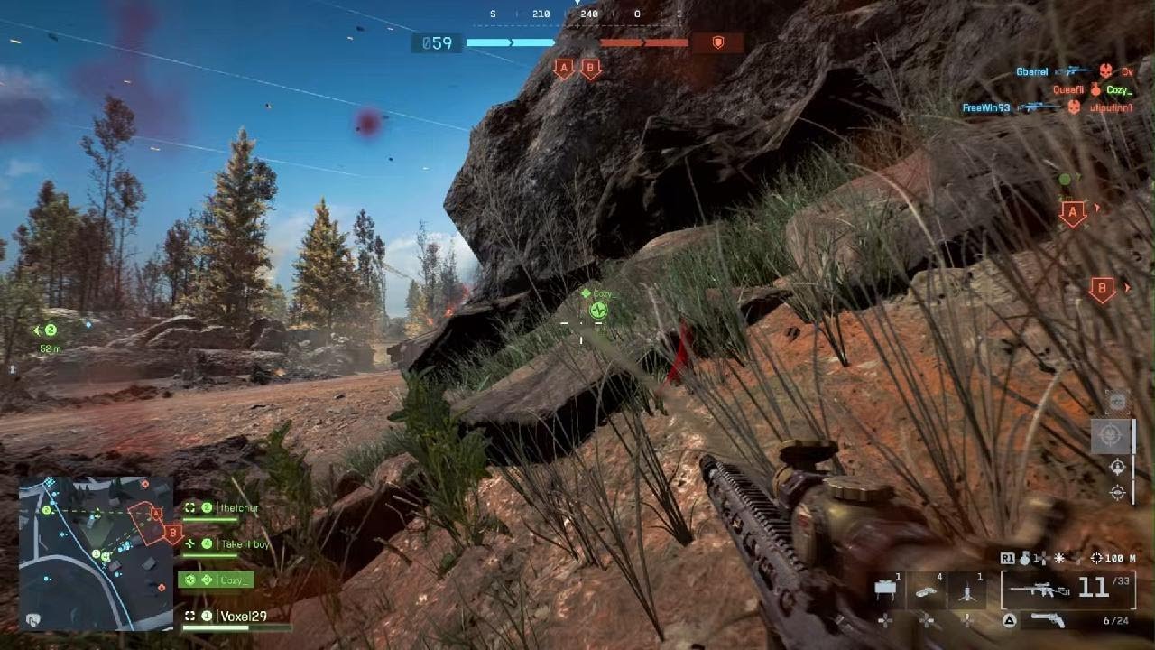 Battlefield lleno de asquerosas CAMPERAS