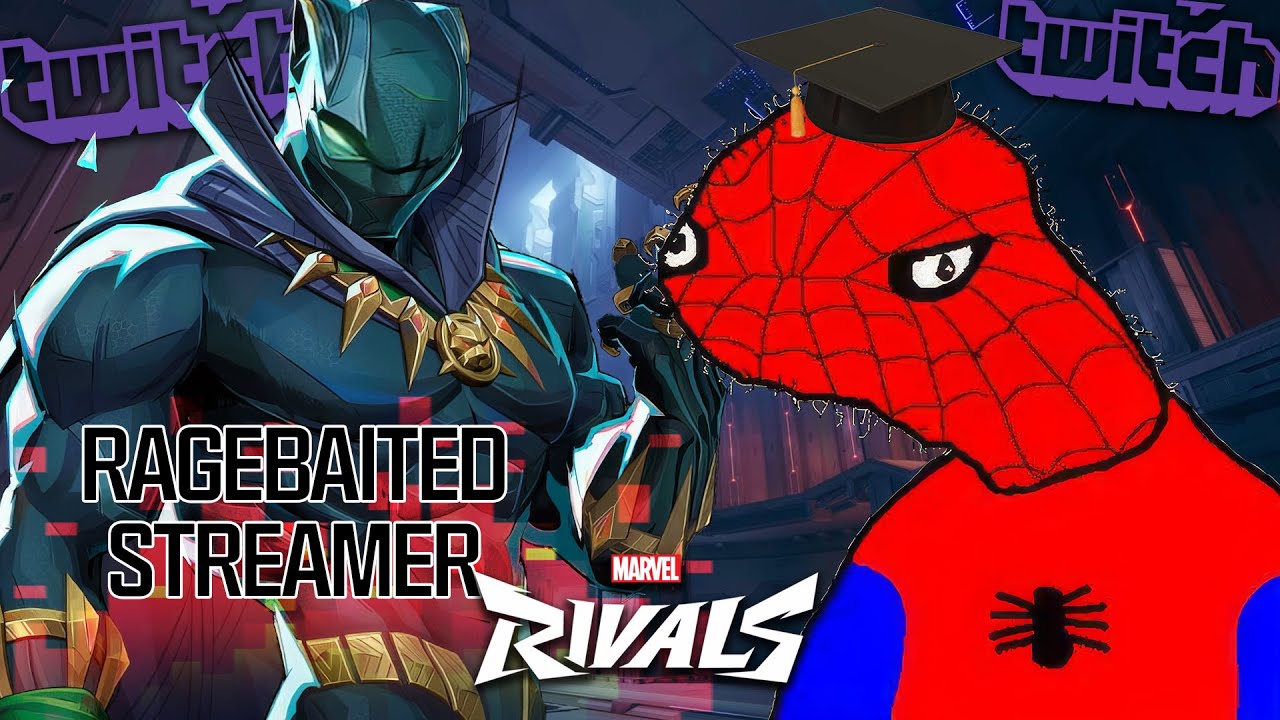 Ragebait Spider-Man Makes Twitch Streamer SCREAM & CRASHOUT..