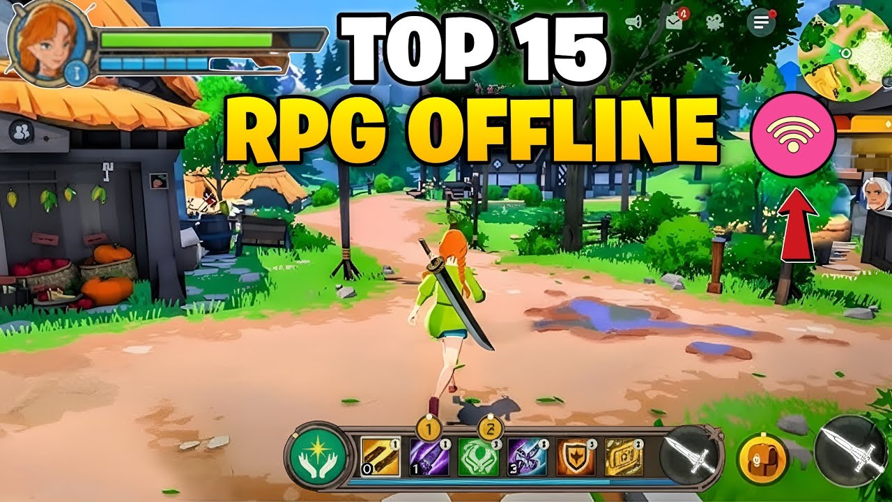 SAIU OS 15 MELHORES RPG/MMORPG OFFLINE/ONLINE PARA ANDROID E IOS EM 2026 