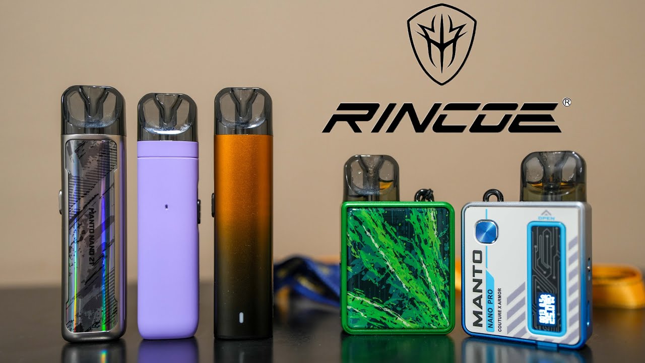 Системные картриджи MANTO Nano PRO, Z1, P1 и A1 от RINCOE