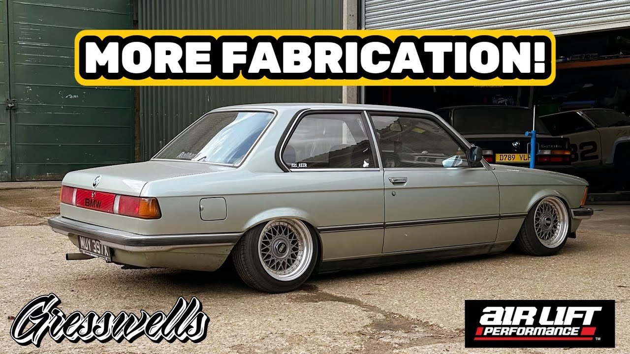 BAGGED BMW E21 - SUBFRAME RAISE