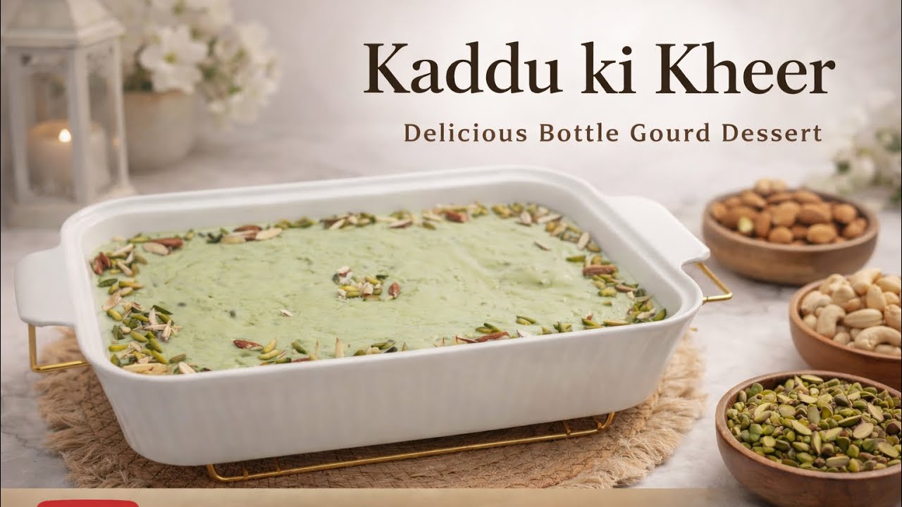 Creamy Kaddu ki Kheer💚| Soft,creamy and rich 😍|Hone cuisine by UK | #kaddukikheer #ytviralvideo #fyp