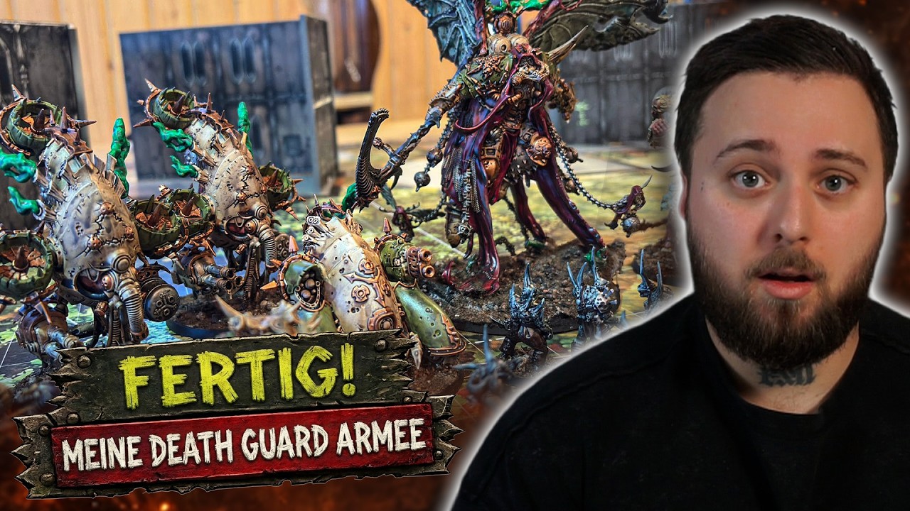Meine fertige Death Guard Armee & Space Wolves Killteam! | Hobbys Hobbyupdate