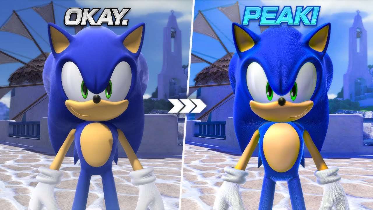 Эта новая 3D-модель Соника из Sonic Unleashed просто потрясающая!