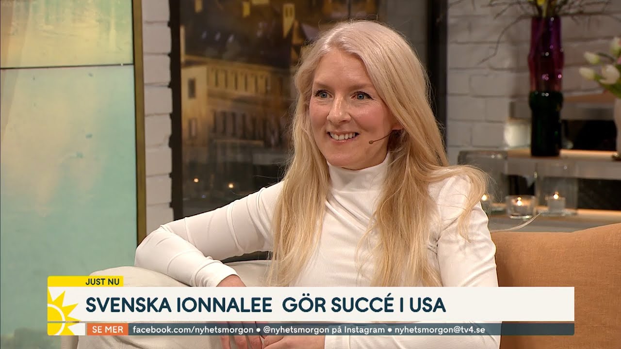 ionnalee on TV4 Nyhetsmorgon (eng) - interview - CLOSE YOUR EYES/BLUND