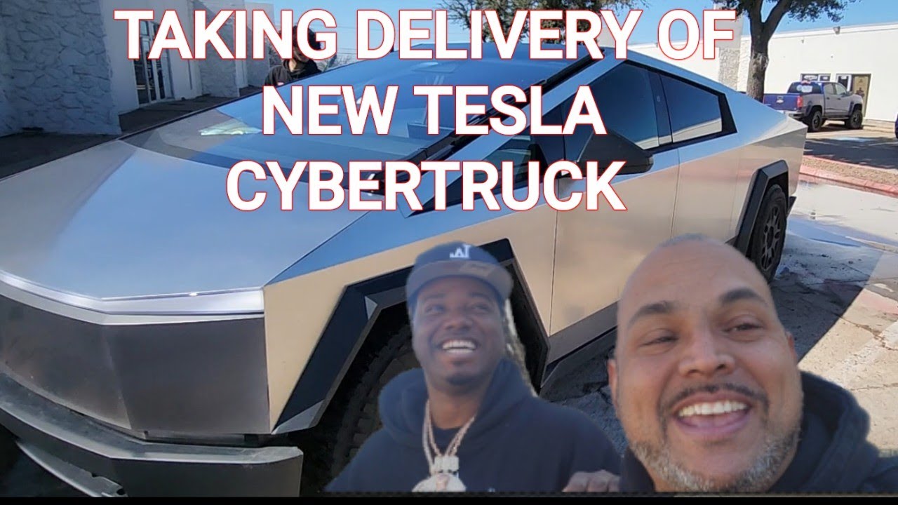 TAKING DELIVERY OF A TESLA CYBER TRUCK !!!!!!!