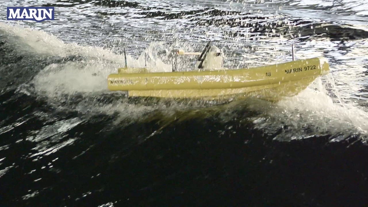 MARIN USCG RHIB model tests