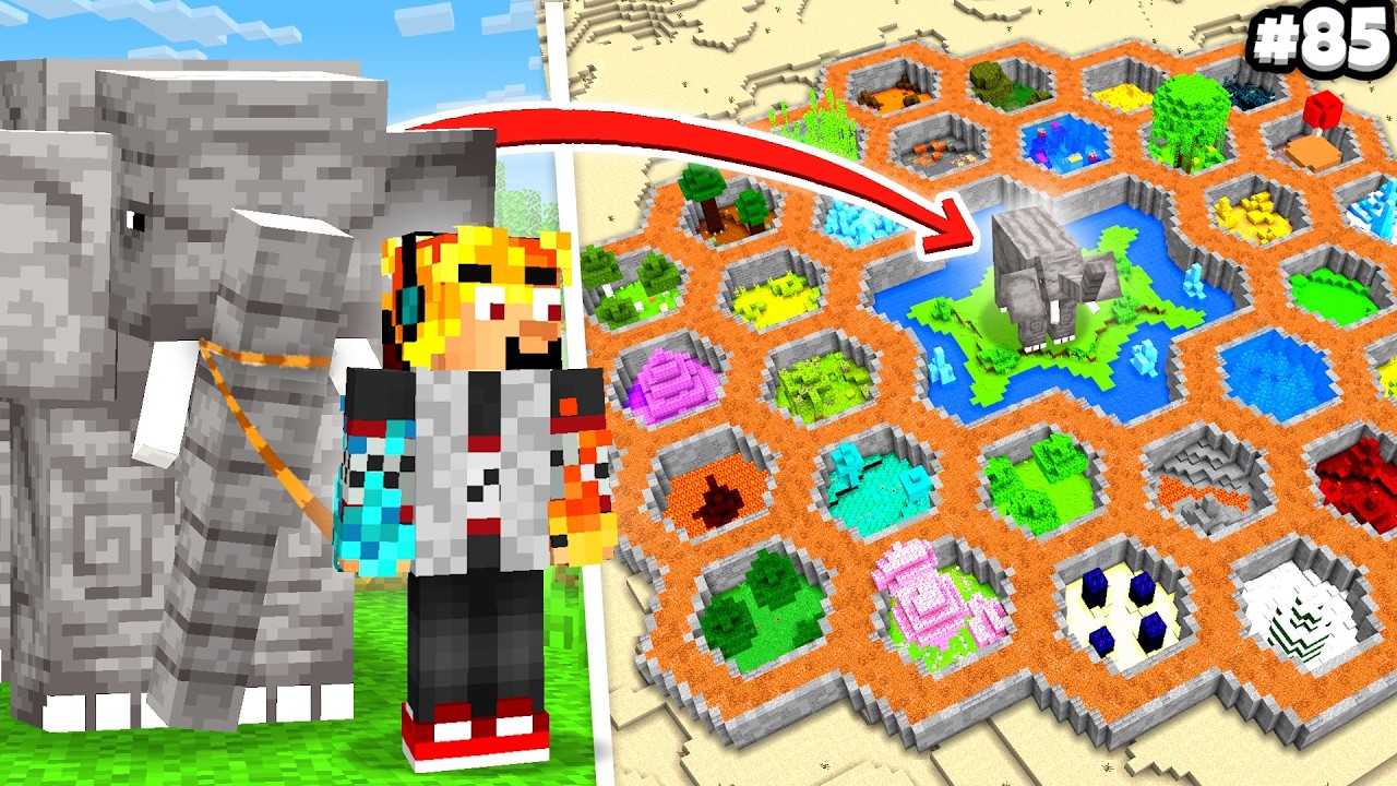 Postavil jsem ZOO pro REÁLNÝ Zvířata v Minecraftu