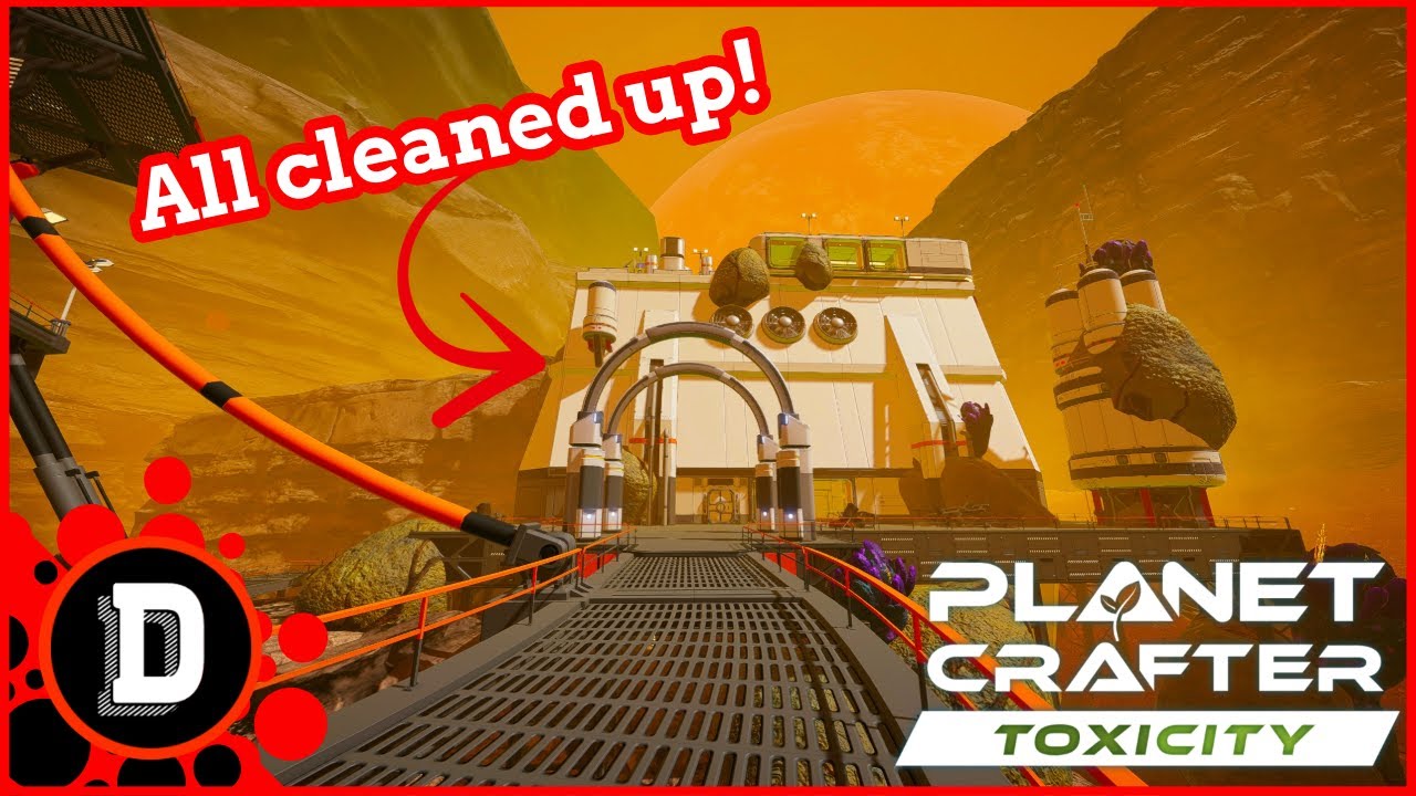 Cleaning all the GOO for UPGRADES! [E3] Planet Crafter Toxicity Gameplay