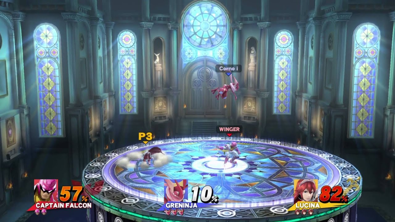 Super Smash Bros. for Wii U - 3 Player Smash: Kalos Elite Four