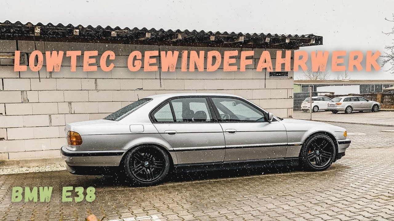Ab auf den Boden mit dem 728i | Lowtec Gewindefahrwerk in den BMW E38