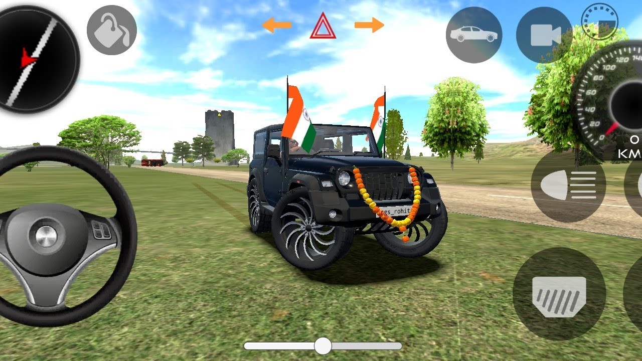 Modified Mahindra Thar😈|| Indian Car Simulator 3D|| Android Gameplay Video 