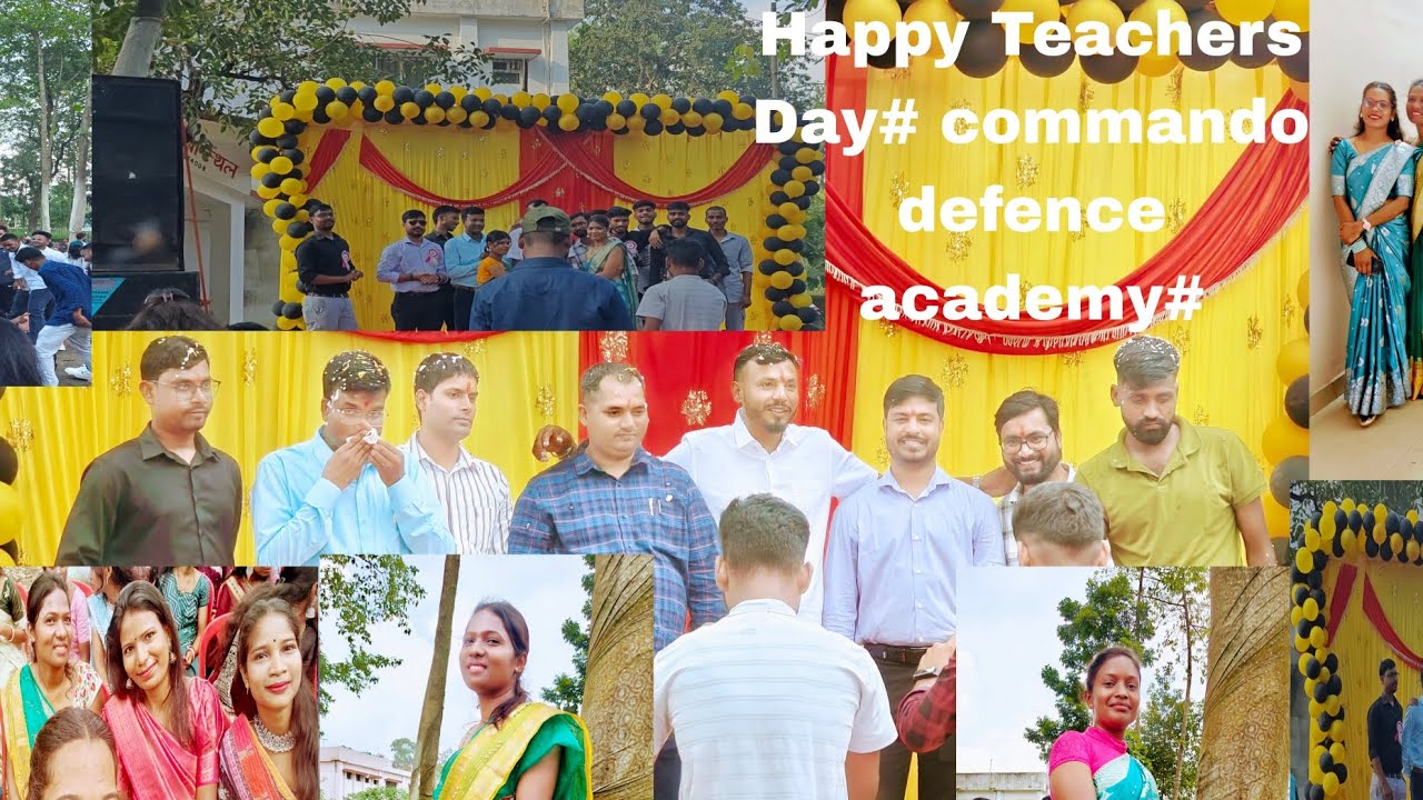 Happy teachers day #commando defence academy#💃🤗🎈🥰