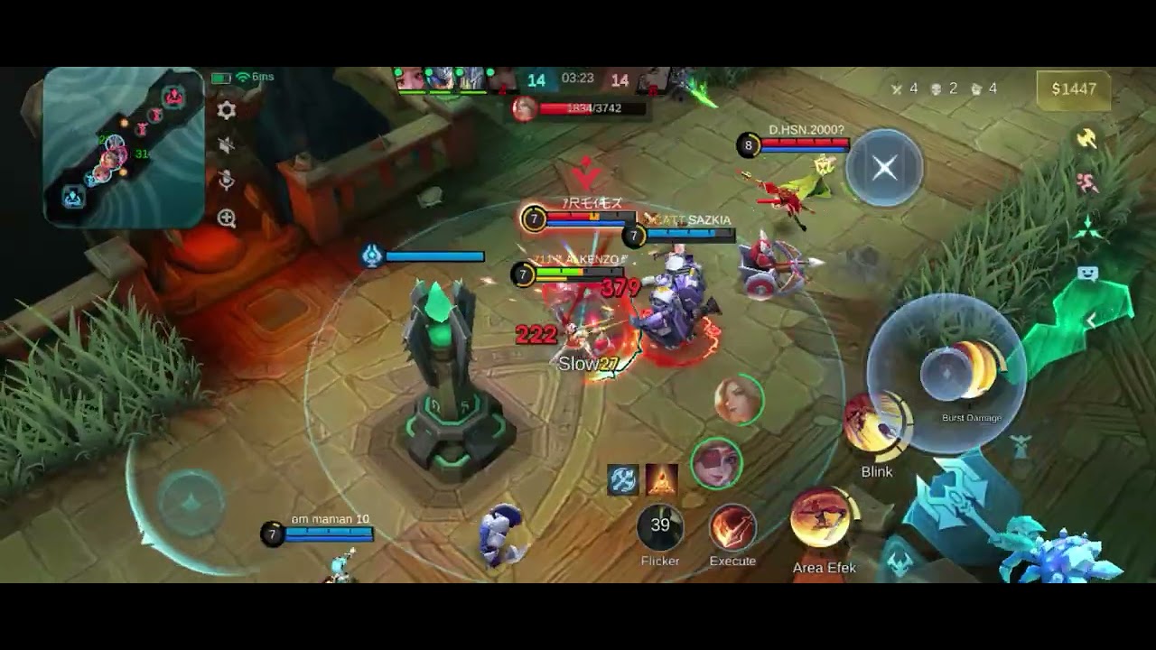 aku lagi main brawl make fanny maaf kalo darat          #mlbb 