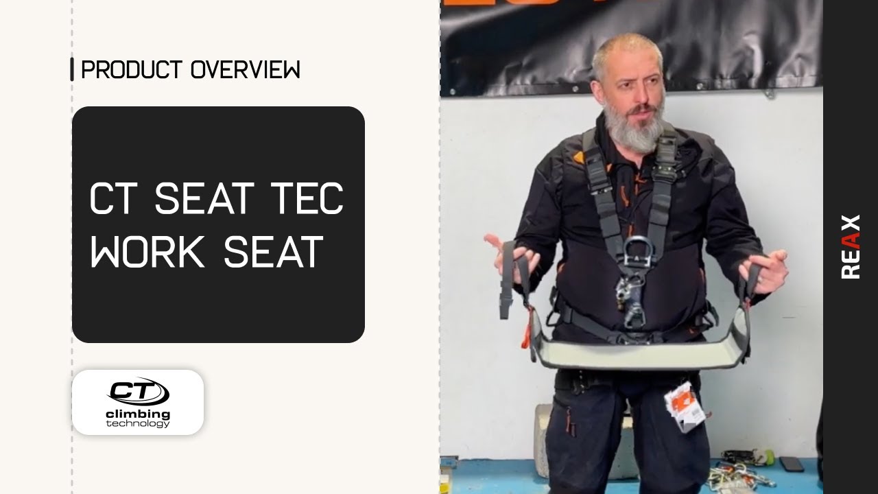 CT Seat Tec Work Seat | Product Breakdown | Skylotec | REAX