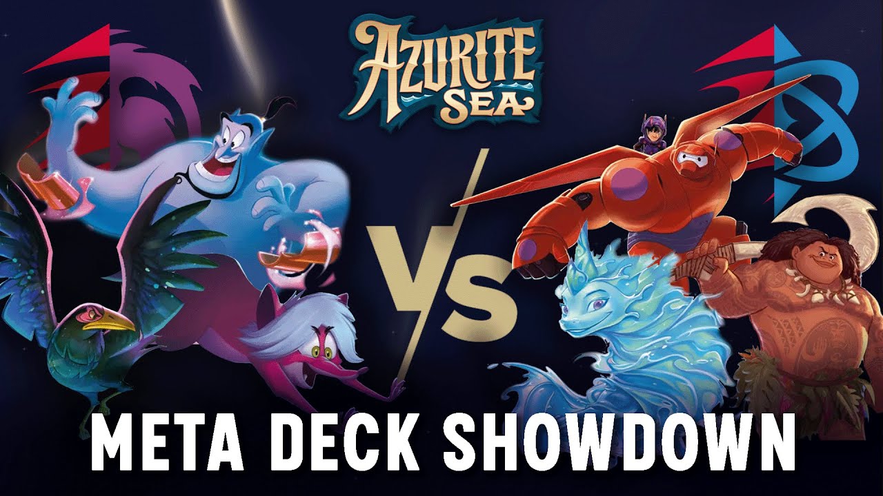 [META GAMEPLAY] DISNEY LORCANA META DECK GAMEPLAY! Ruby Amethyst Control vs Ruby Sapphire Control