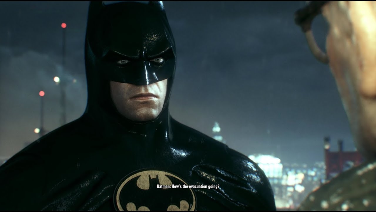 Batman: Arkham Knight (PC)(Tim Burton Suit Walkthrough)[Part 1] - The Long Halloween