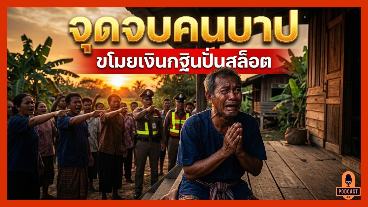 ความลับแตกกลางงานบุญ! ผู้ใหญ่บ้านจัดฉากโจรปล้นกฐิน สุดท้ายจำนนต่อหลักฐาน | เรื่องเล่าข้างรั้ว