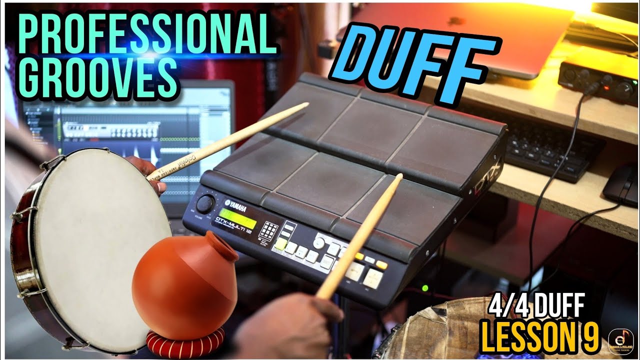 Pro Grooves 2023 DUFF 4/4 | урок 9 l Yamaha dtx multi 12 | Roland spd 20 pro | Roland SPD SX PRO