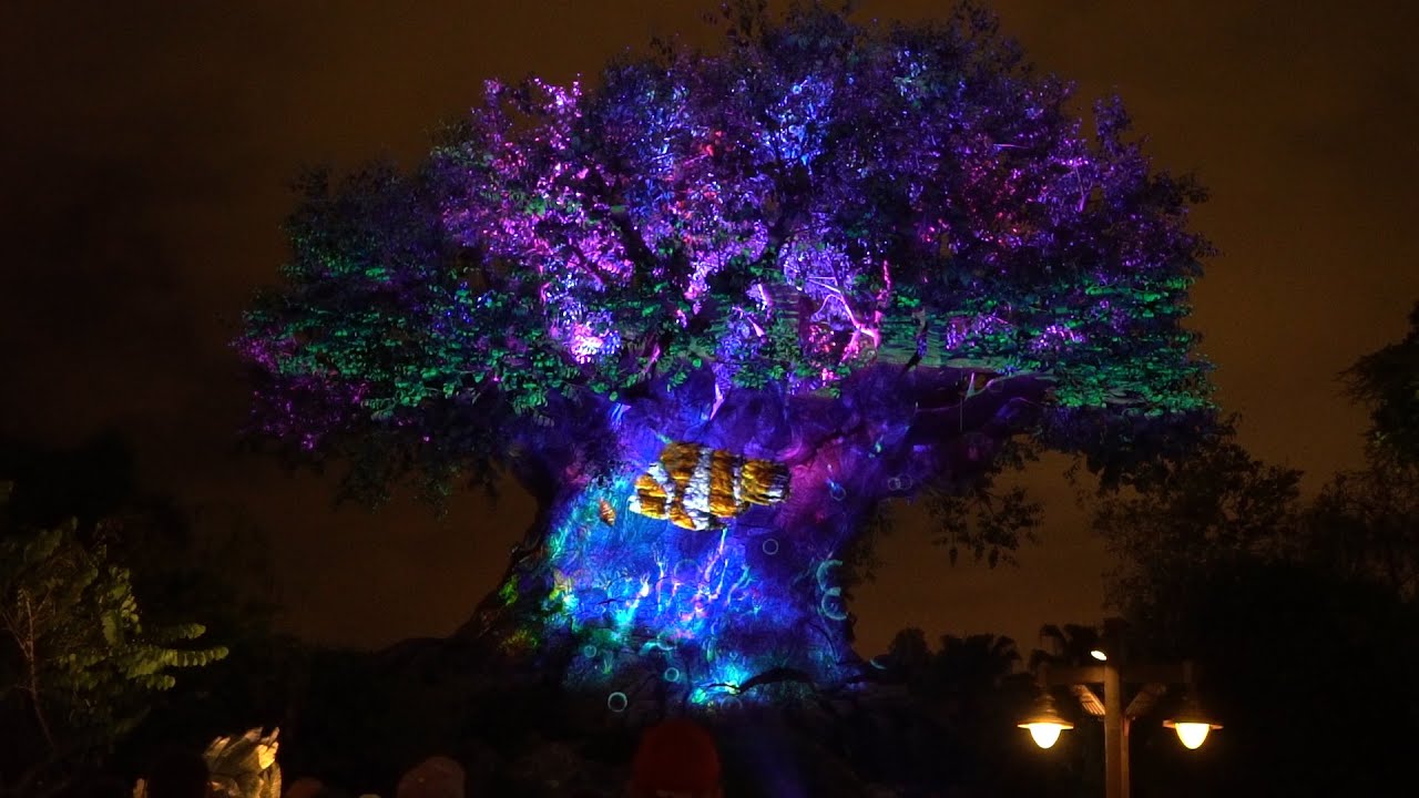 Tree Of Life Awakenings | New Nighttime Projection Mapping Show At Disney's Animal Kingdom