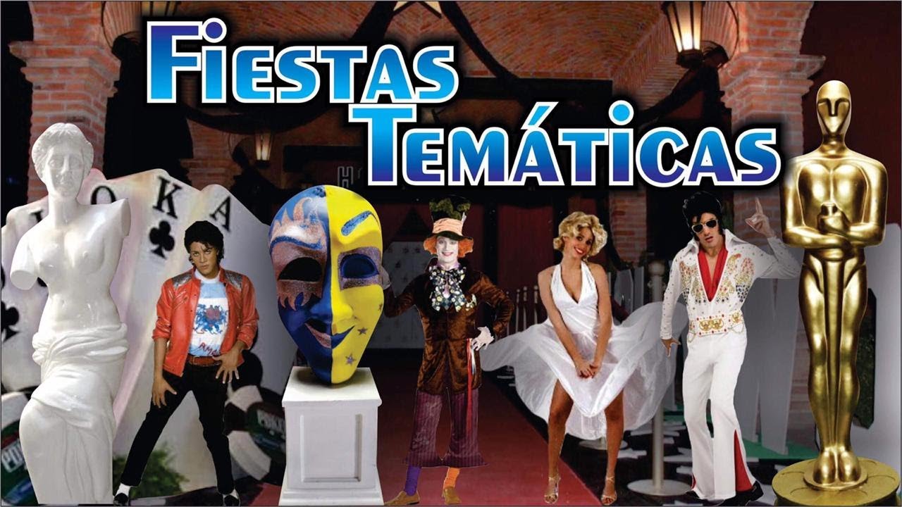 &iexcl;FIESTAS TEMATICAS! // STAFF ESCENOGRAFIA