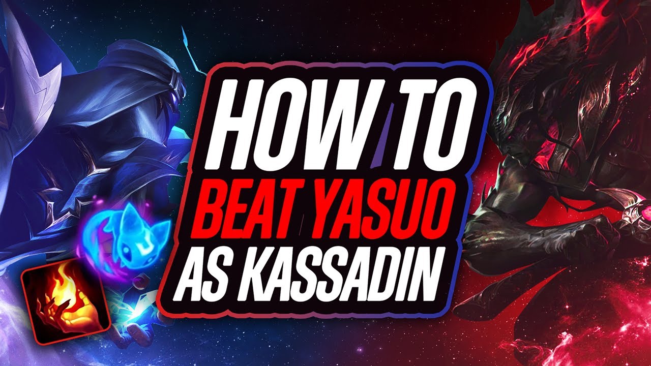 WHY KASSADIN VS YASUO IS SIMPLE MATCHUP *REAL-TIME TIPS*