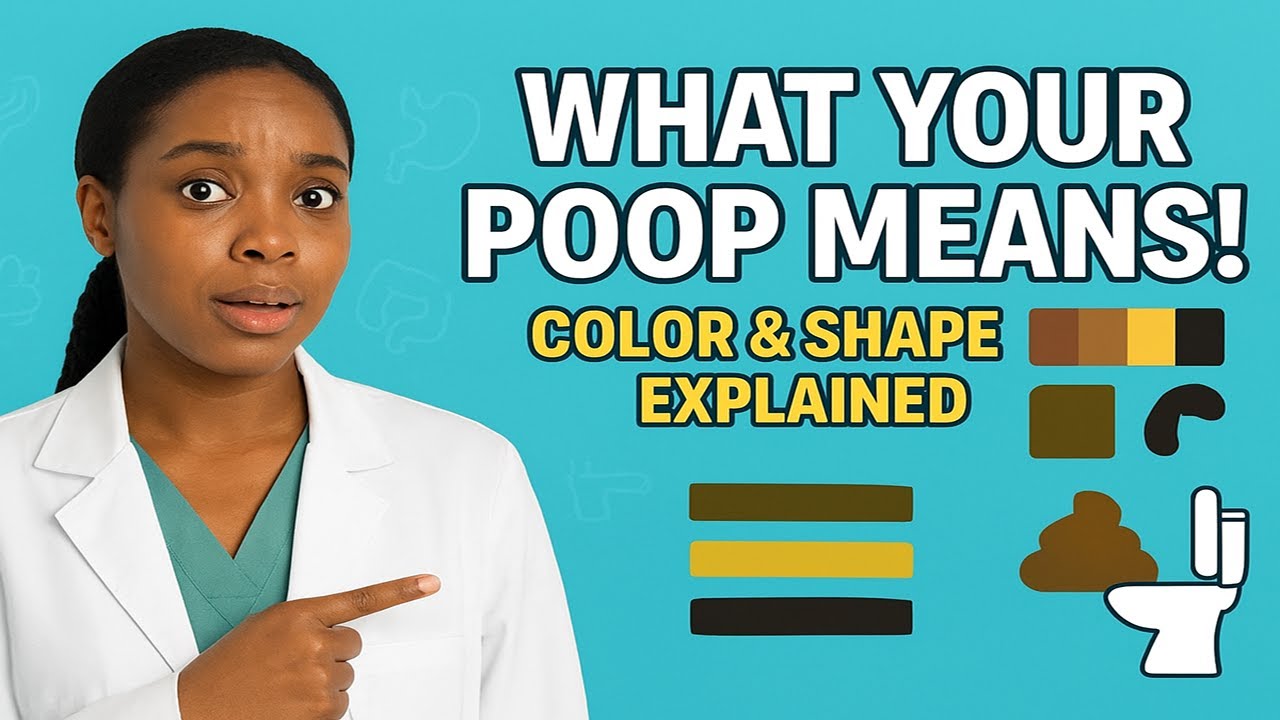What Your Poop Says About Your Health | Color, Shape & Smell Explained | Dr Sisi