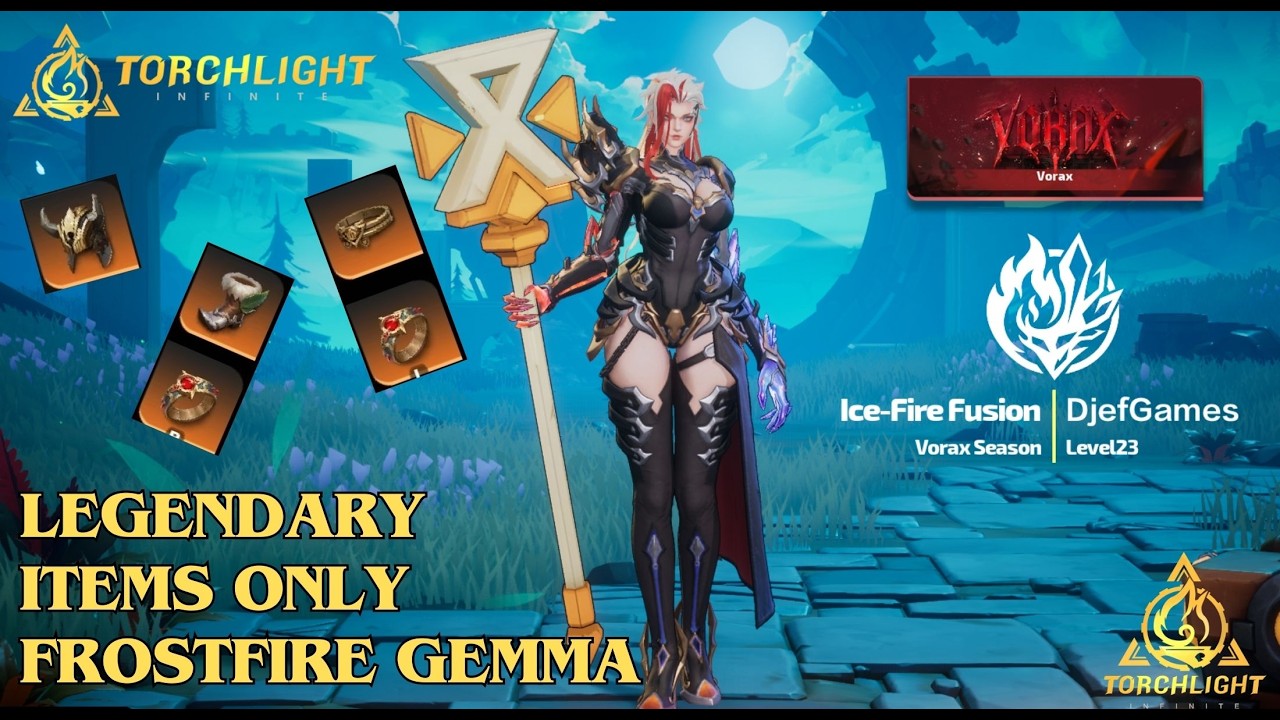 Torchlight Infinite – Legendary Items ONLY – Frostfire Gemma 🔥