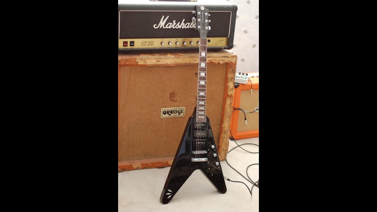 Reverend Ron Asheton Volcano guitar demo