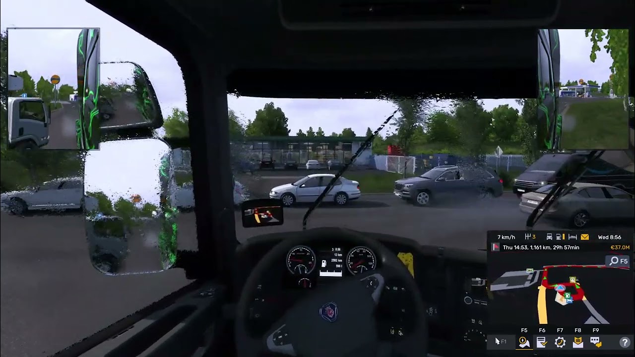 Speeding along and exploring the road to Copenhagen in 1.55 ETS2