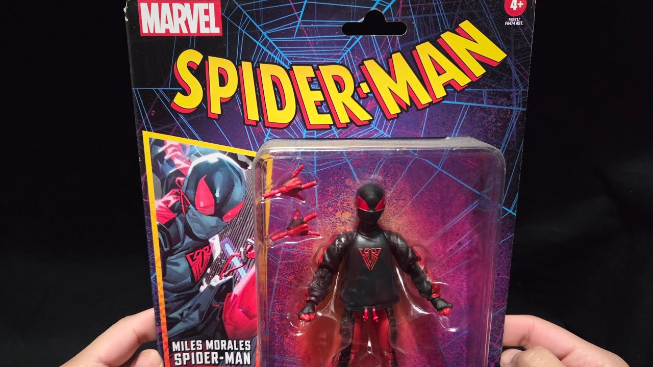 Распаковка фигурки Майлза Моралеса из Marvel Legends (ASMR)