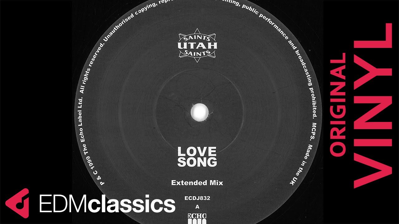 Utah Saints - Love Song (Extended Mix) (1999) - VINYL