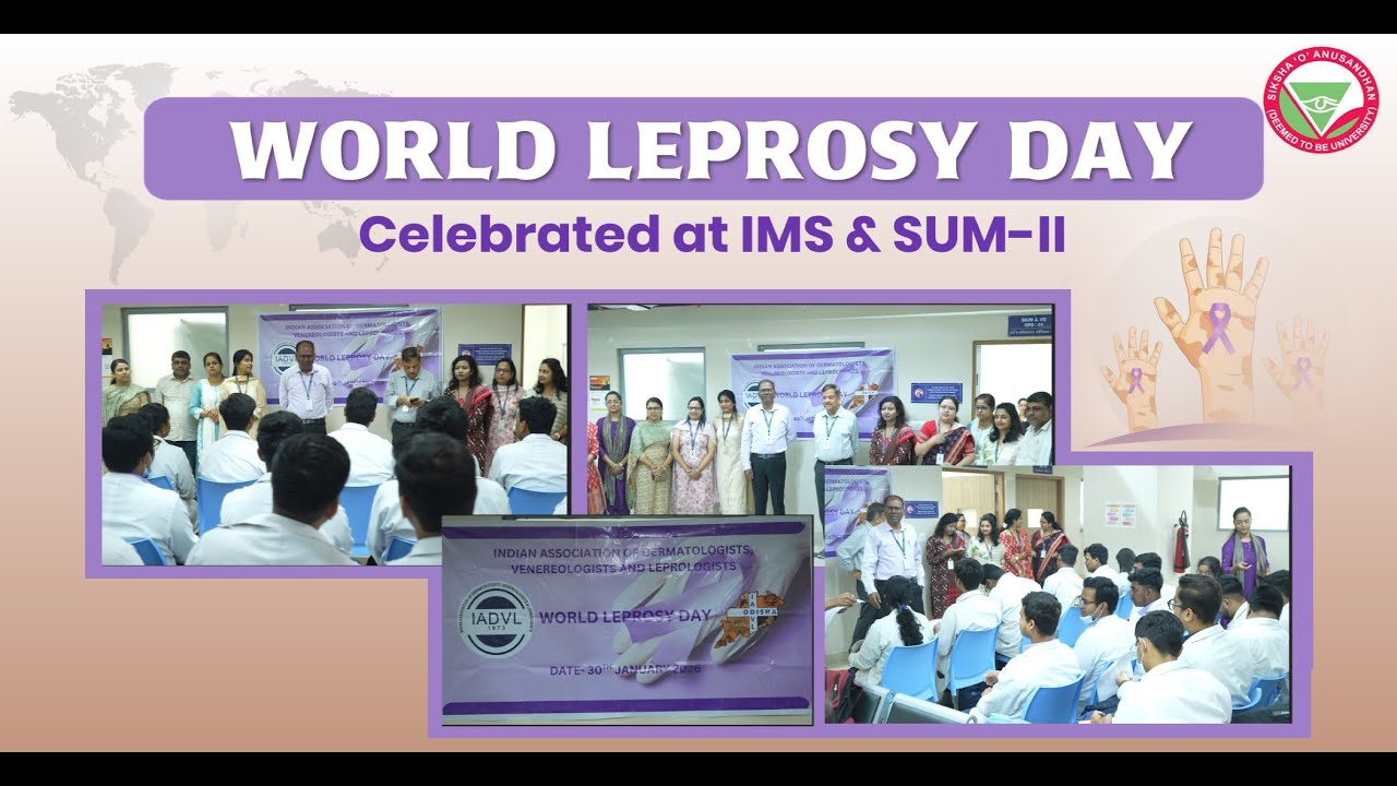 World Leprosy Day |  IMS & SUM Hospital-II