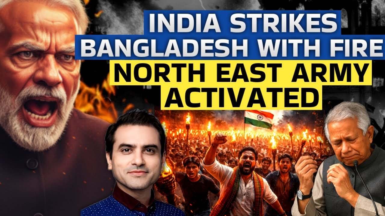 INDIA STRIKES BANGLADESH with FIRE.. NORTH EAST ARMY ACTIVATED | CWSJ-2857 | Sumeet Jain