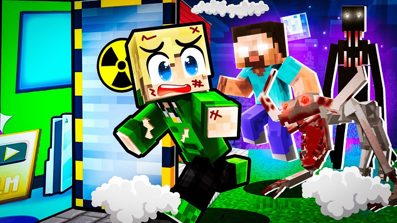 DOOMSDAY BUNKER Bouwen Tegen ENGSTE MONSTERS In Minecraft! 👻☢️