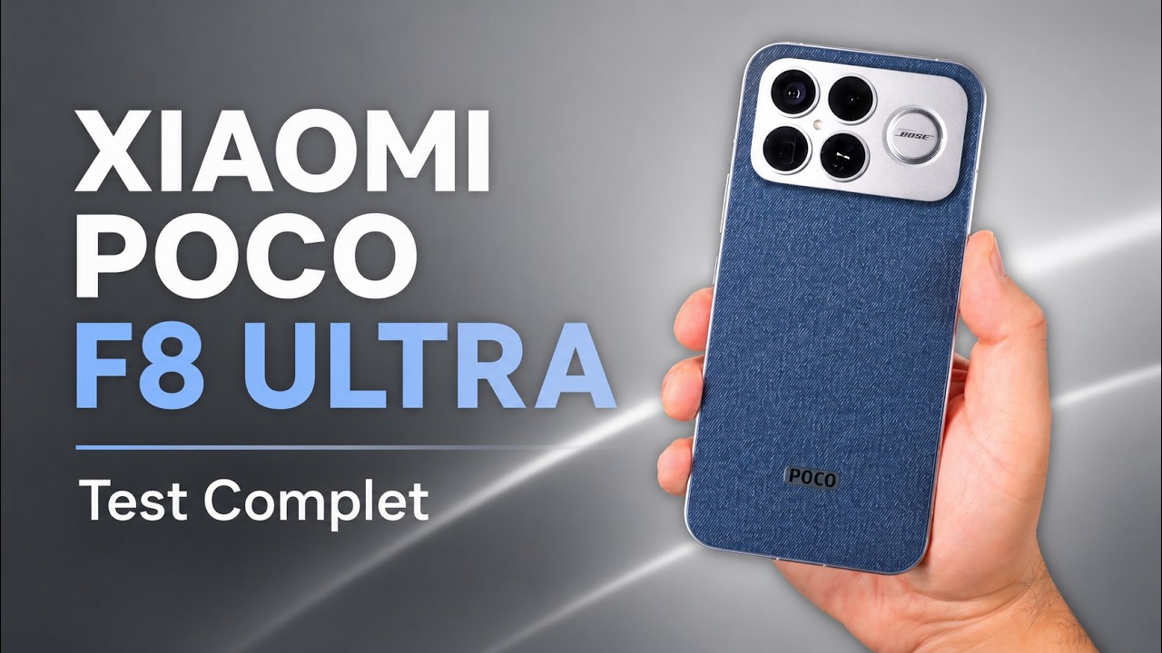 Xiaomi Poco F8 Ultra : Merci BOSE ! Test Complet