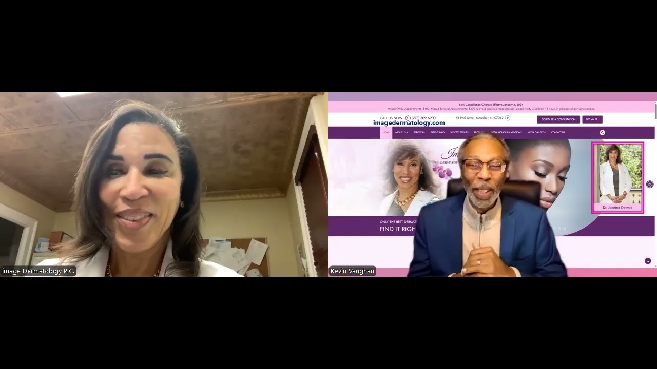 Dr. Jeanine Downie on My Health, Your Health with Kevin Vaughan, host.  Talking about SKIN CARE!!