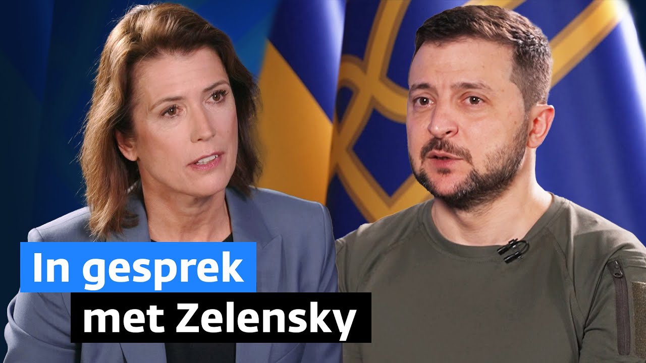 INTERVIEW | President Zelensky: 'Je moet een voorbeeld voor je kinderen zijn'