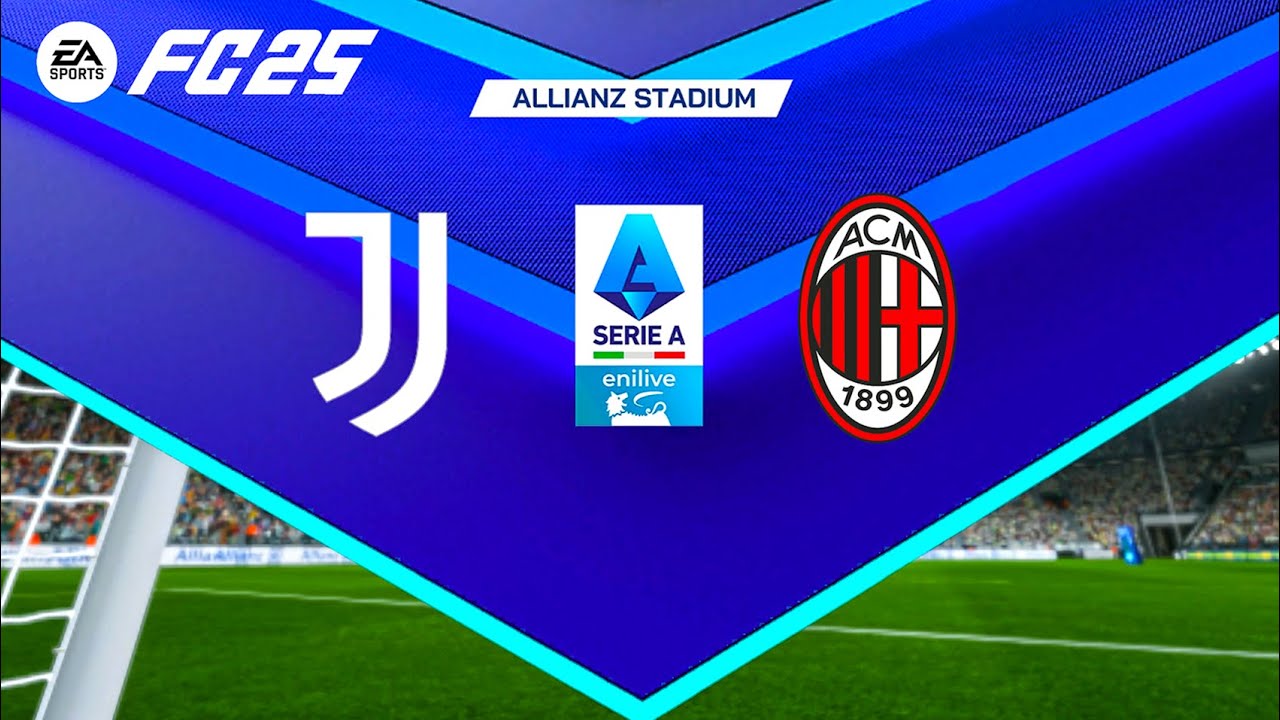 Juventus vs Milan - FC 25 | Serie A 2025/26 | Scontro Epico con Modrić!