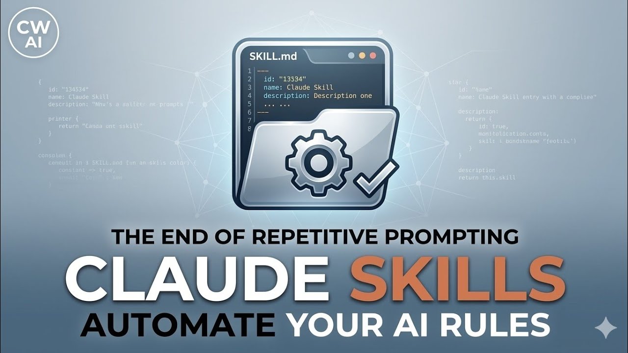 How to Build Claude Skills: From SKILL.md to MCP Servers 🤖 | #claude #ai 